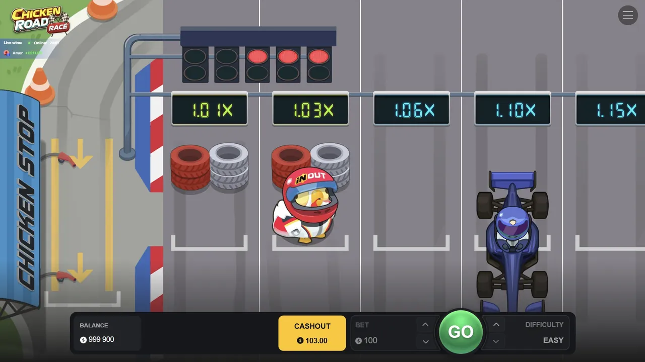Chicken Road Gra screenshot 1
