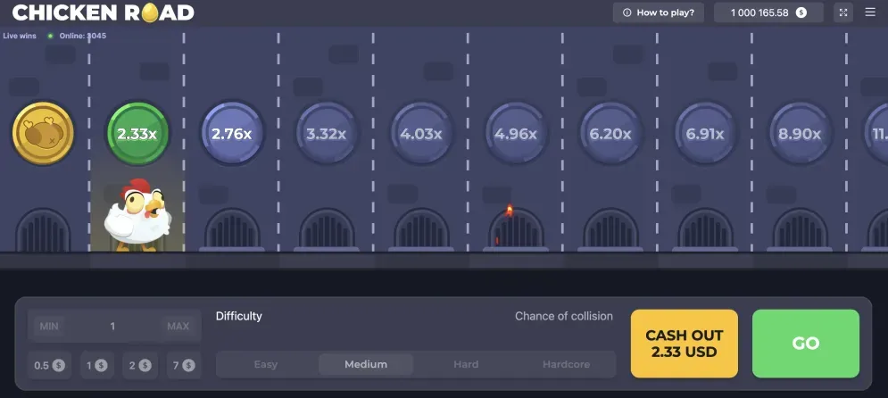 Chicken Road Gra screenshot 2
